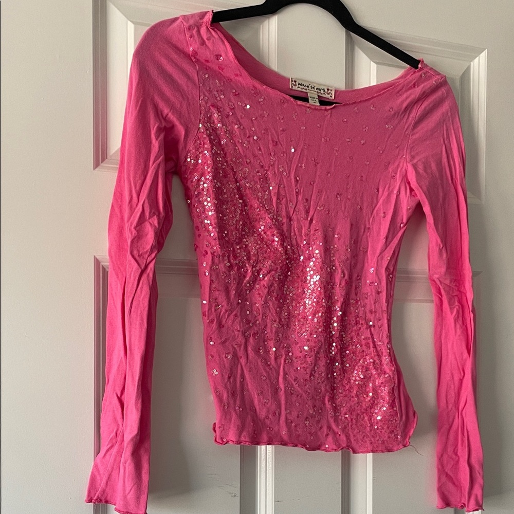 Peace on Earth Juniors Top